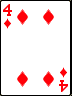 4 of Diamonds