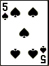 5 of Spades