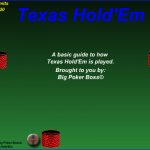 Texas Hold'em Overview 1